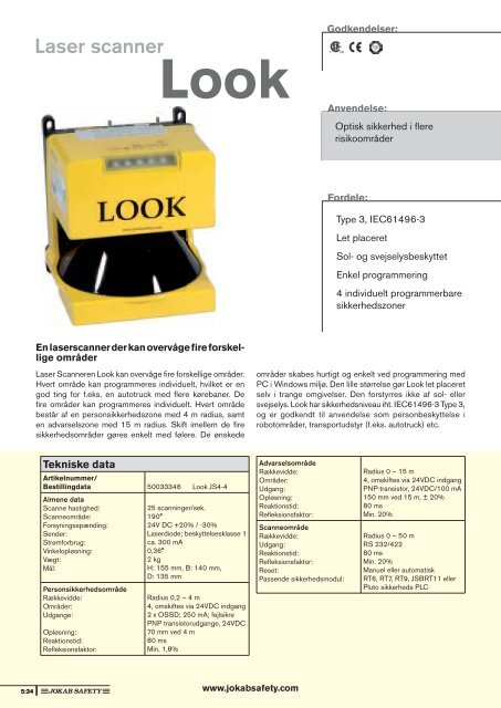 Sikkerhedshåndbogen (pdf) - Jokab Safety