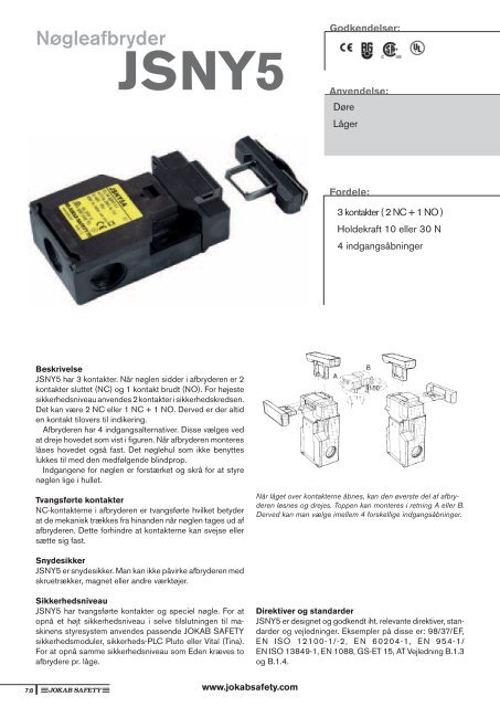 Sikkerhedshåndbogen (pdf) - Jokab Safety