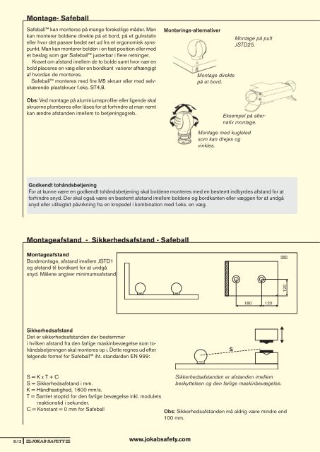 Sikkerhedshåndbogen (pdf) - Jokab Safety