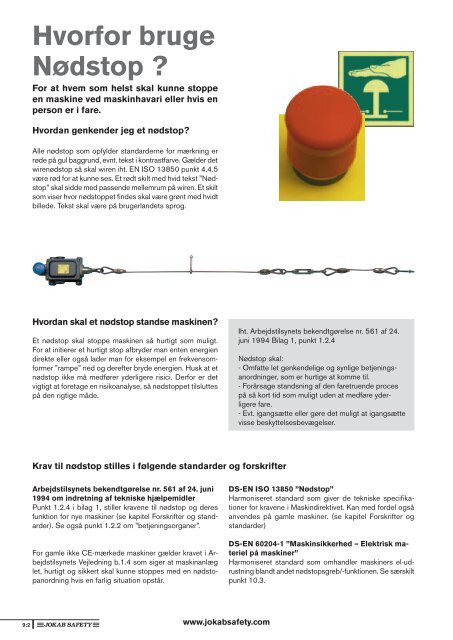 Sikkerhedshåndbogen (pdf) - Jokab Safety