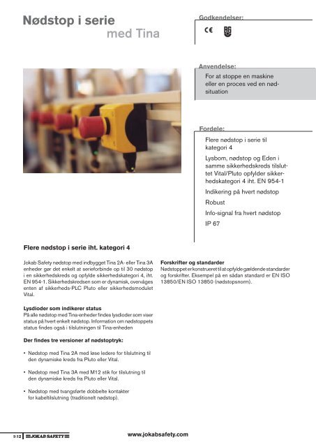 Sikkerhedshåndbogen (pdf) - Jokab Safety