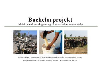 Bachelorprojekt - Ingeniører uden Grænser