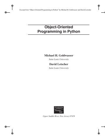 Object-Oriented Programming in Python - cs1graphics