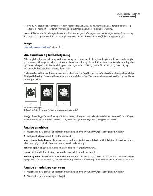 Bruge Adobe® InDesign® CS4