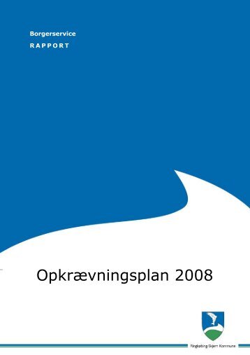 Opkrævningsplan 2008 - Ringkøbing-Skjern Kommune