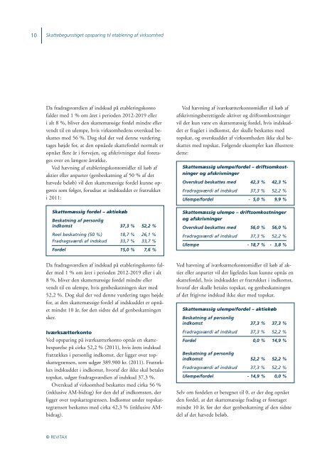 SKATTEINFORMATION AUGUST 2011 - Crowe Horwath International