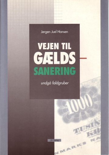 "Vejen til Gældssanering" (2001) - Jørgen Juel Hansen