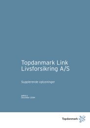 Topdanmark Link Livsforsikring A/S