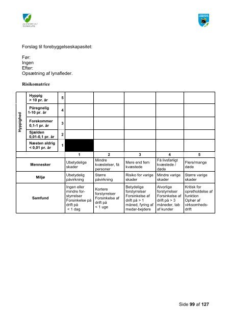 Risikobaseret dimensionering ver. 4 til politisk behandling