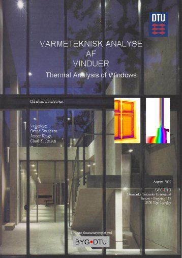 Thermal Analysis of Windows - Viden om vinduer
