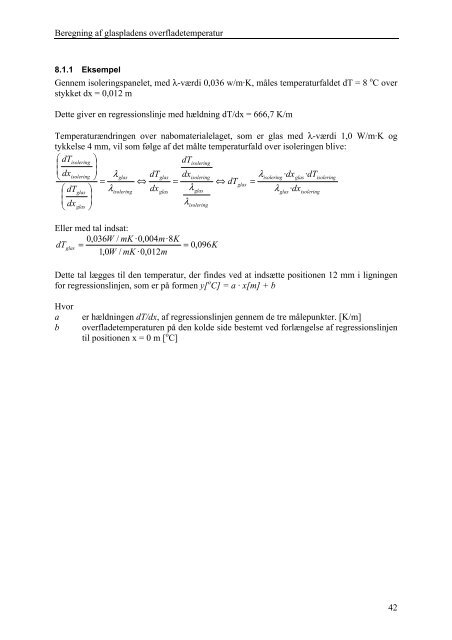 Thermal Analysis of Windows - Viden om vinduer