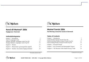Market Trends 2006 - Nielsen