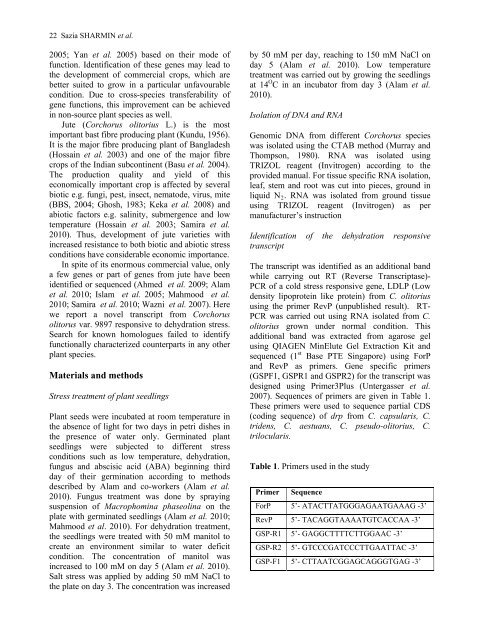 Vol 9 No1 - Journal of Cell and Molecular Biology - Haliç Üniversitesi