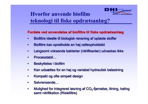 spildevandsrensning og kinetikken - AquaCircle