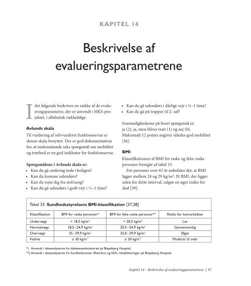 Sammenhængende Indsats for Kronisk Syge - Bispebjerg Hospital