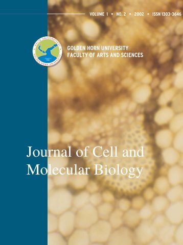 Full Journal - Journal of Cell and Molecular Biology - Haliç Üniversitesi