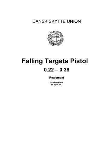 Reglement som .pdf-fil - Falling Targets