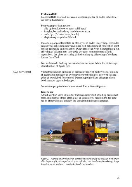 Håndbog for drift af veje og stier - Vejdirektoratet