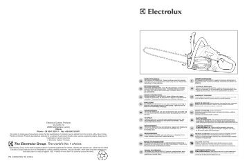 The Electrolux Group. The world's No.1 choice. - Electrolux-ui.com