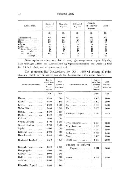 Beretninger om Amternes Økonomiske Tilstand 1901-1905. Bind I