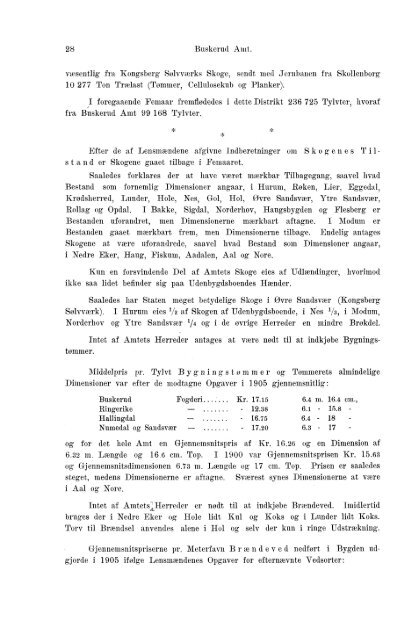 Beretninger om Amternes Økonomiske Tilstand 1901-1905. Bind I