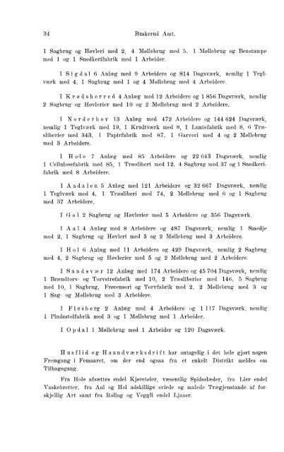 Beretninger om Amternes Økonomiske Tilstand 1901-1905. Bind I