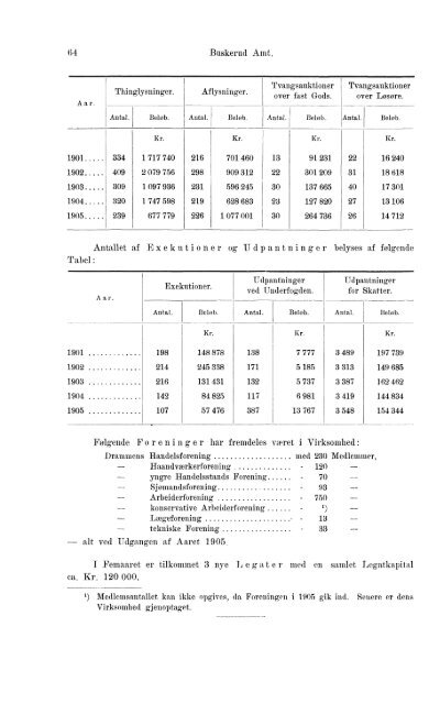 Beretninger om Amternes Økonomiske Tilstand 1901-1905. Bind I