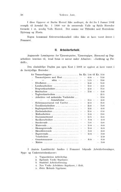 Beretninger om Amternes Økonomiske Tilstand 1901-1905. Bind I