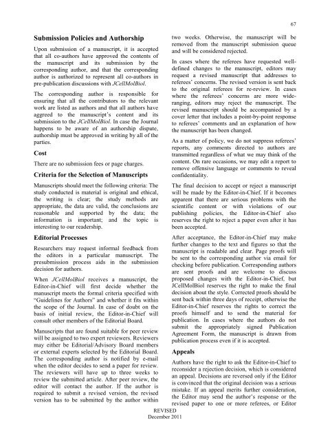 10 1 Full Volume (PDF)(jcmb.halic.edu.tr) - Journal of Cell and ...