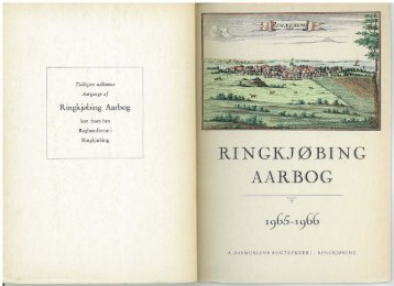 Ringkjøbing Aarbog - A. Rasmussens Bogtrykkeri