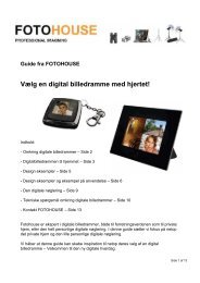 Vælg en digital billedramme med hjertet! - Fotohouse