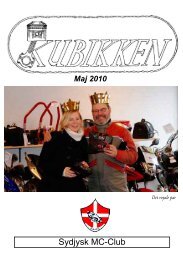 Kubikken - Sydjysk MotorCykel Club