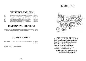 Flaskepost marts 2013 nr. 1.pdf - Nykøbing F. Spejderne