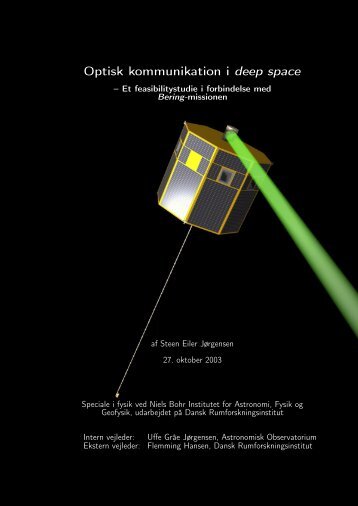 Optisk kommunikation i deep space - Steen Eiler Jørgensen
