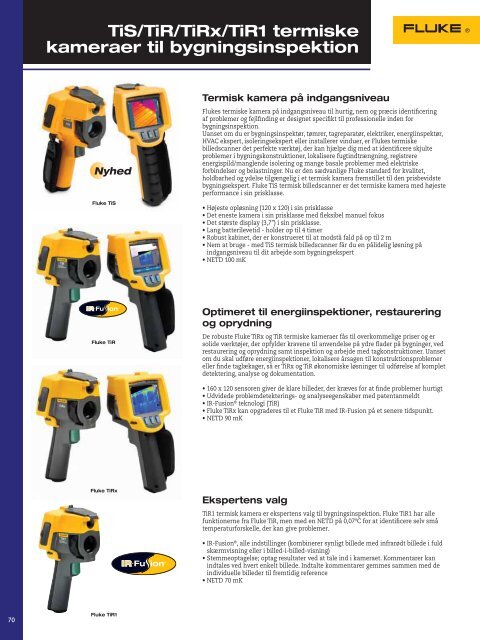 Fluke Testværktøjskatalog - PPH Consult