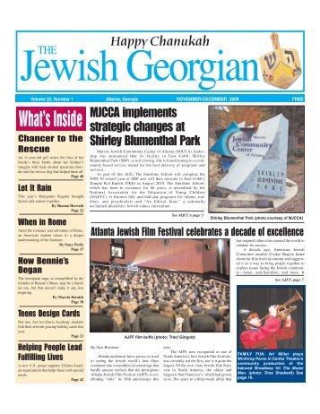 JGA Nov-Dec 09 - The Jewish Georgian