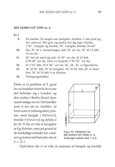 Algebra på lertavler - akira.ruc.dk