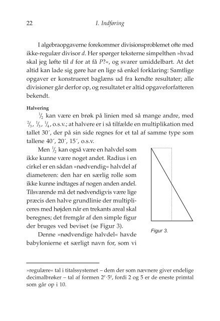 Algebra på lertavler - akira.ruc.dk