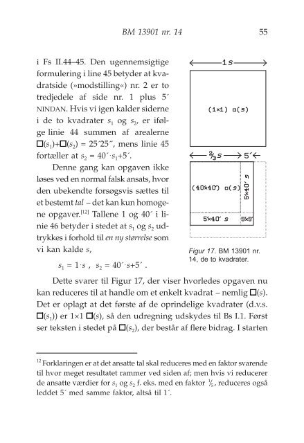 Algebra på lertavler - akira.ruc.dk