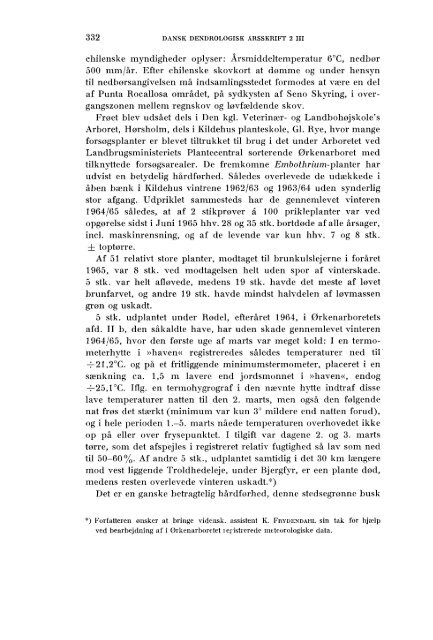 Volume 2,3 (1967) - Dansk Dendrologisk Forening
