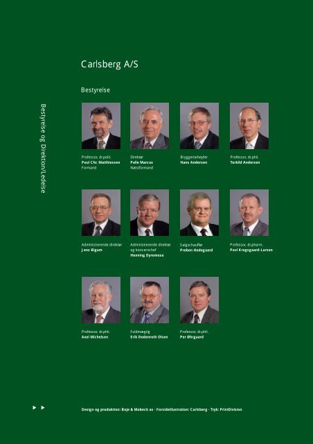 Årsrapport 2001 - Carlsberg Group