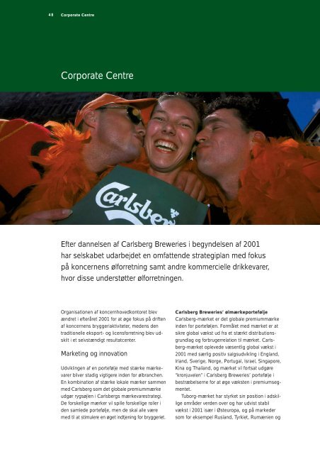 Årsrapport 2001 - Carlsberg Group