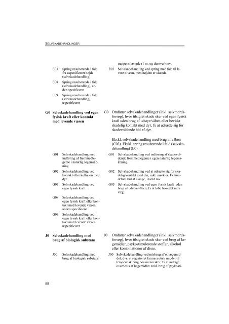 NOMESKO Klassifikation - Statens Institut for Folkesundhed