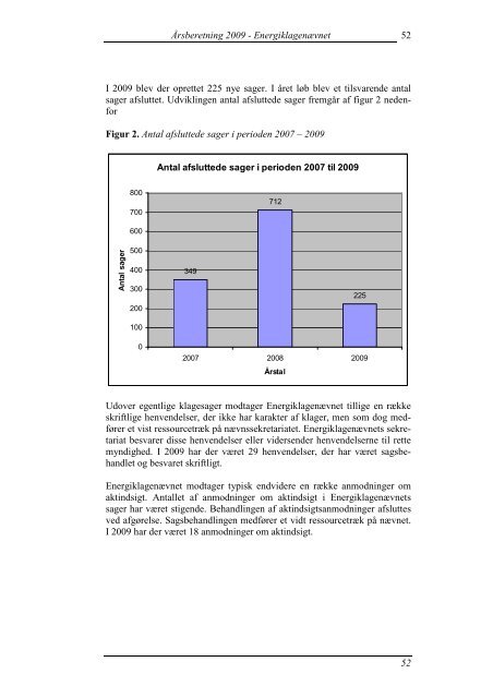 Årsberetning 2009 - Energiklagenævnet