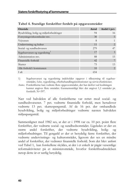 Statens forskriftsstyring af kommunerne i PDF - Finansministeriet