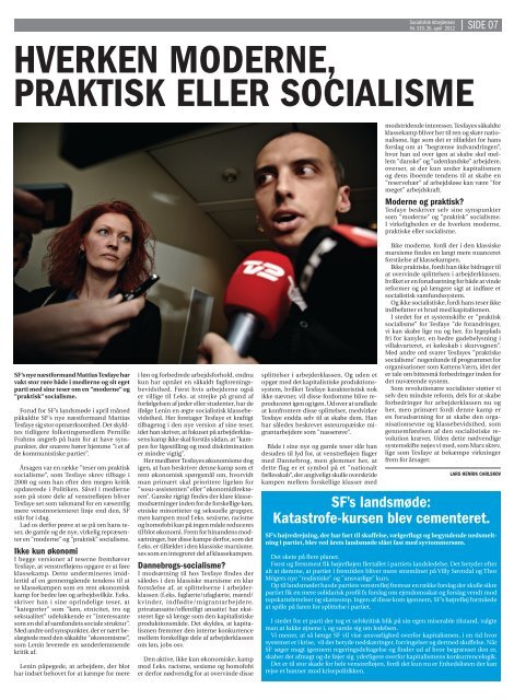 DE TILBYDER INGEN FREMTID - Internationale Socialisters Ungdom