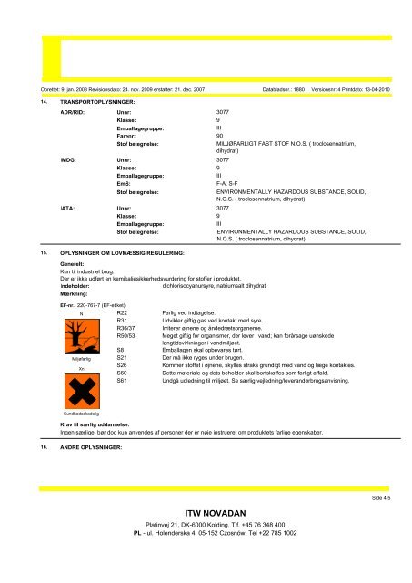 KLORTABS - BI-RO A/S