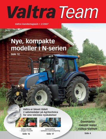 Nye, kompakte modeller i N-serien - Valtra