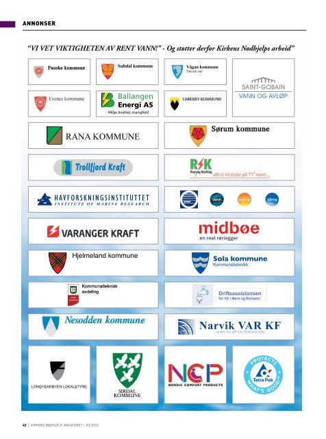 Last ned magasinet i PDF - Kirkens Nødhjelp