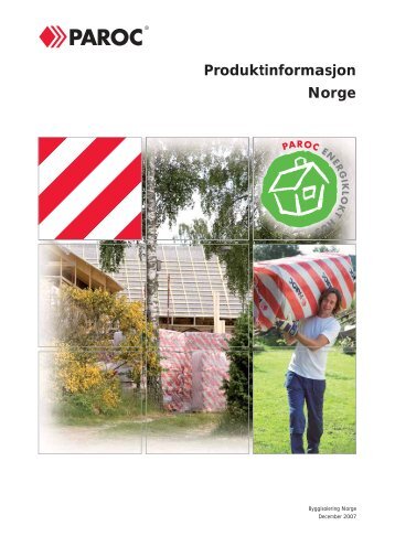 Produktinformasjon Norge - Paroc.com